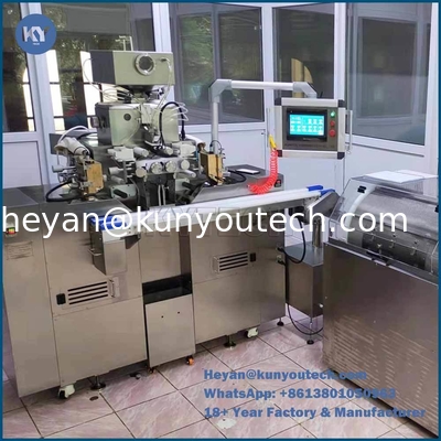 품질  Full Automatic Soft Capsule Making Machine with 10 Plungers and 43470pcs/hour Capacity for GMP Compliant Production 공장