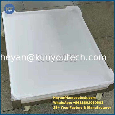 품질  PP/ABS Material Flat Bottom Plastic Drying Tray 758x608x40mm for Capsule Drying 공장
