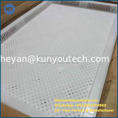 품질  Softgel Capsules Plastic Drying Trays High Temperature Bearing Customized Color 공장