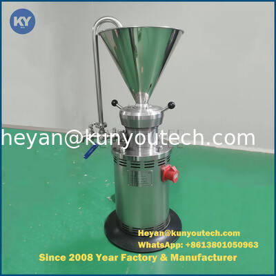 품질  High Efficiency Commercial Peanut Butter Colloid Mill Machine For Food 공장