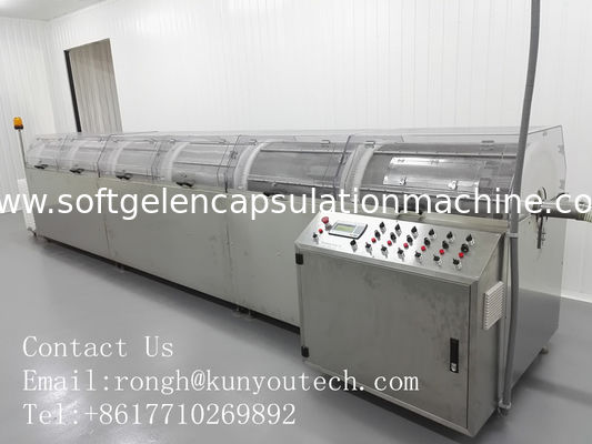 Pharcetucial와 PLC를 가진 Paintball 사용을 위한 Kunyou Softgel 캡슐에 넣기 기계