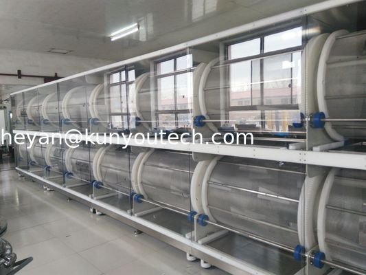 SS316 이중층 캡슐화 텀블러 건조기