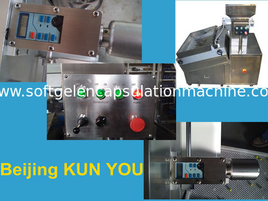 0.5kw Softgel / 캡슐 검사기 / 조정 가능한 롤러 거리
