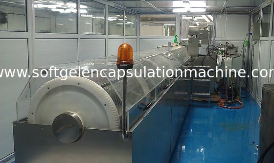 0.75 kw 큰 송풍기를 가진 가장 큰 700*1030mm Softgel TUMBLER 건조용 장비