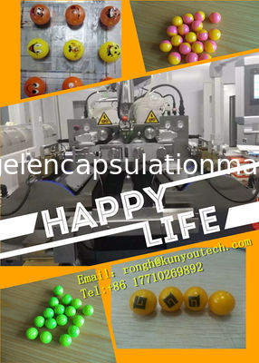 Pharcetucial와 PLC를 가진 Paintball 사용을 위한 Kunyou Softgel 캡슐에 넣기 기계