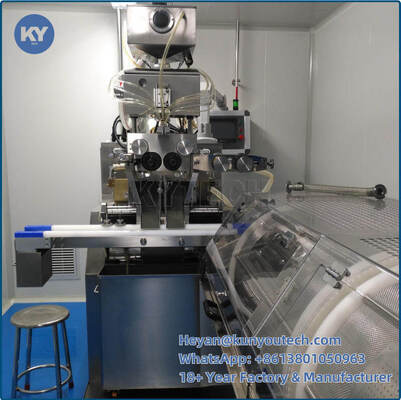 로고 인쇄 기계를 가진 Softgel 캡슐에 넣기 기계 젤라틴 캡슐에 넣기 기계