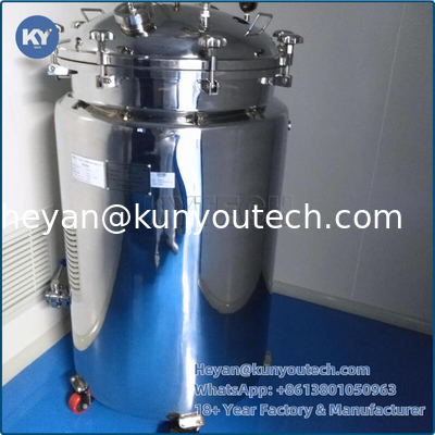 200L 스테인리스 스틸 젤라틴 저장 탱크 SUS304/316L