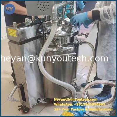 통제 상자를 가진 온도 조종 유압 탱크를 가진 Softgel 젤라틴 녹는 탱크