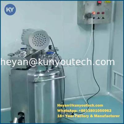 게이지/압력 장치가 있는 304/316 SUS 교반 젤라틴 용융 탱크