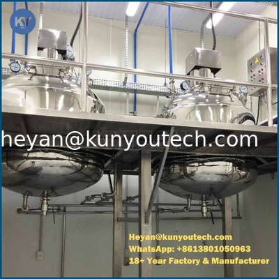 450L 젤라틴 용해 탱크, 7.5kw-12kw 모터