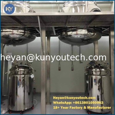 200L 스테인리스 스틸 젤라틴 저장 탱크 SUS304/316L