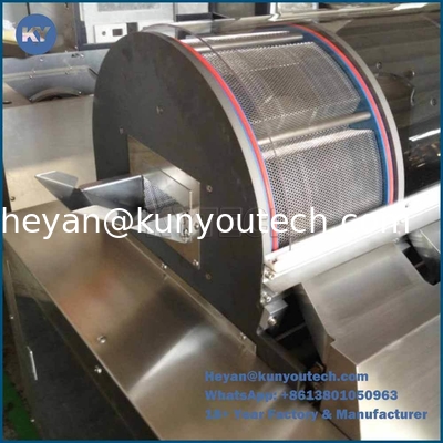 SS316/304 캡슐화 텀블러 건조기, 1.5kw 모터 출력 및 소프트젤 및 페인트볼 건조에 대한 1년 보증