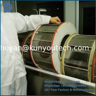 Softgel/Paintball 건조를 위한 6개의 바구니 전락 플라스틱 건조용 쟁반