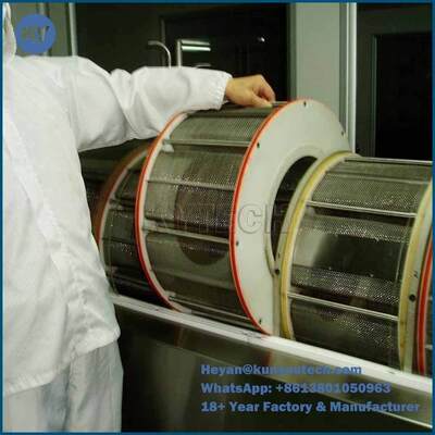 난방 장치를 가진 쉬운 청결한 Softgel 캡슐에 넣기 공이치기용수철 건조기 6 바구니