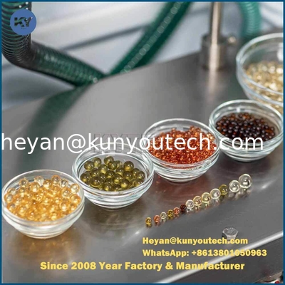 꿰매지 않는 소프트 젤 기계 40-800kg/h 용량 380V 펄스 컷