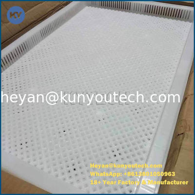 PP ABS 식품 등급 플라스틱 건조판 758x608x40mm