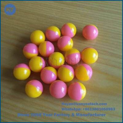 PLC 터치스크린을 가진 18000P 7KW 페인트 볼 캡슐에 넣기 기계 페인트 볼 생산 라인