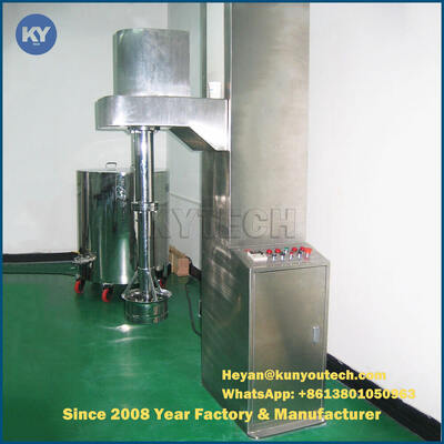 고속/거품 없음 13.5 kw를 가진 젤라틴 색깔 섞는 기계