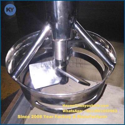 연약한 젤라틴을 위한 유압 드는 체계 전기 색깔 믹서