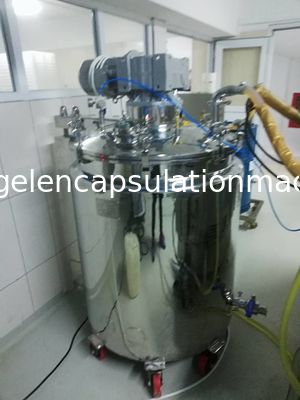 PLC와 터치스크린을 가진 20kw 대규모 의학 Softgel 캡슐에 넣기 기계