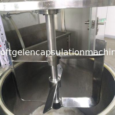 진공 및 공기 분리기가 있는 PID 스테인리스강 젤라틴 혼합 탱크