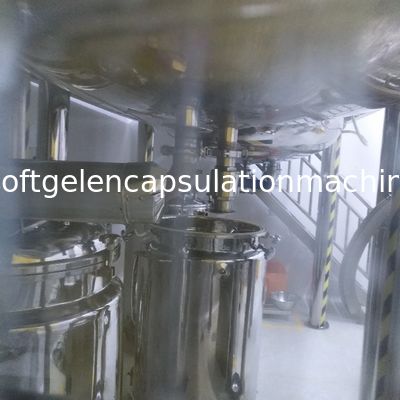 교반 기능과 진공 펌프를 가진 100L 철저한 채식주의자 젤라틴 스테인리스 탱크