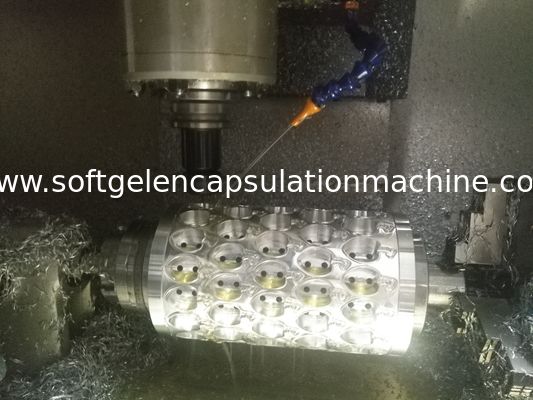 공식 PLC 통제를 가진 10 인치 대규모 의학 Softgel 캡슐에 넣기 기계