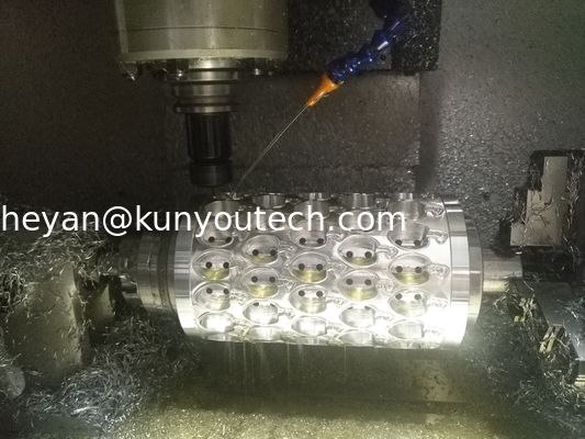 조밀한 알루미늄 캡슐 형/연약한 젤라틴 캡슐에 넣기 기계를 위한 Rolls는 죽습니다