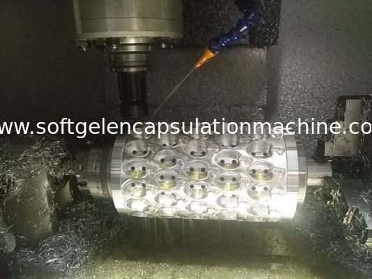 대규모 어유 4rpm 13.5kw 연약한 젤라틴 캡슐에 넣기 기계