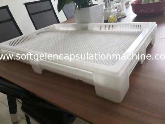 캡슐 사탕을 위한 ISO9001 PPE 플라스틱 건조용 쟁반 75 * 55 * 5cm