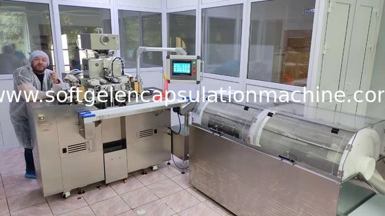 소프트겔 캡슐과 페인트볼을 위한 0.2 kw 인라이닝 캡슐화 텀블러 건조기